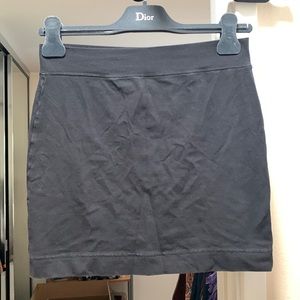 Moda cotton mini skirt